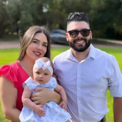 Bruno Jardim com família